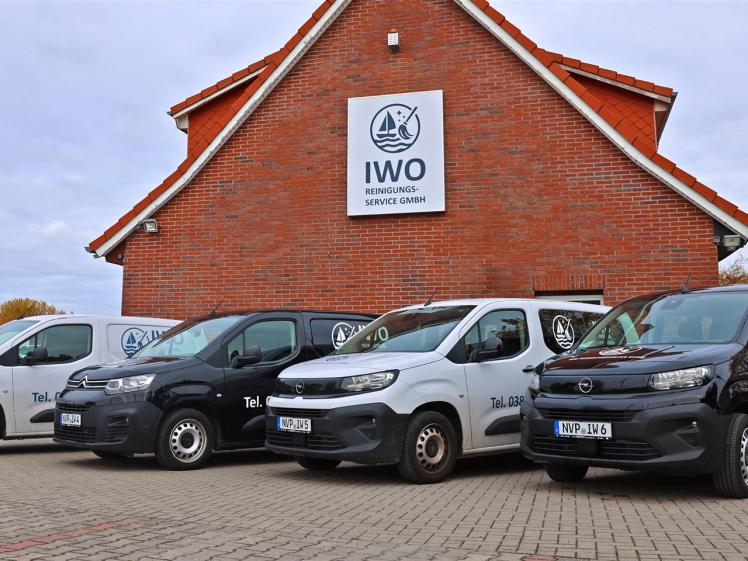 Fahrzeugflotte IWO Reinigungsunternehmen